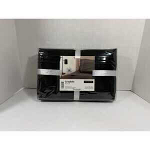 Oversoft Bedding Inc Split Top King Graphite Sheet Set NIP